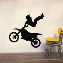 Home Stickers Muraux Haute Qualité Durable Moto Homme Conception Pvc Room Decor Vinyle Mur Décoratif Autocollants